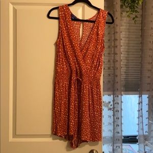 Apt 9 Floral Romper, size L